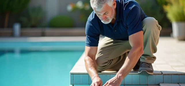 Comment réussir la pose d’un joint époxy sur un joint existant de piscine